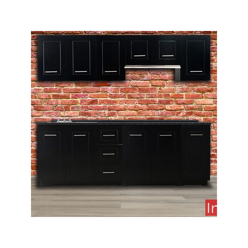 Cocina integral GRECIA 2.40m diseñada para PARRILLA