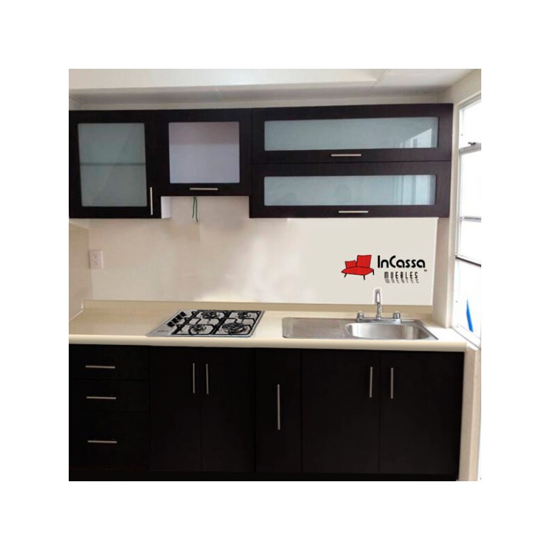 Cocina integral BARBADOS 2.40m diseñada para PARRILLA
