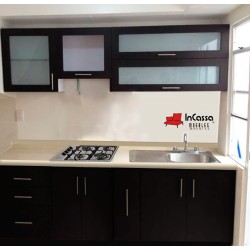 Cocina integral BARBADOS 2.40m diseñada para PARRILLA