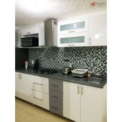 Cocina integral TENERIFE 2.70m diseñada para PARRILLA