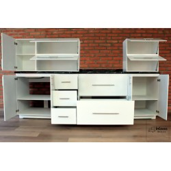 Cocina integral TOLEDO 2.70m diseñada para PARRILLA
