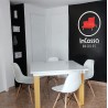 Comedor tipo EAMES Modelo EMBOSCADA white