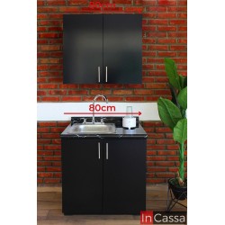 Cocina integral METEPEC 1.60m diseñada para ESTUFA