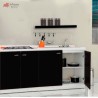 Cocina integral BUGA 1.70m diseñada para PARRILLA