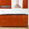 Cocina integral NASHVILLE 2.10m diseñada para PARRILLA