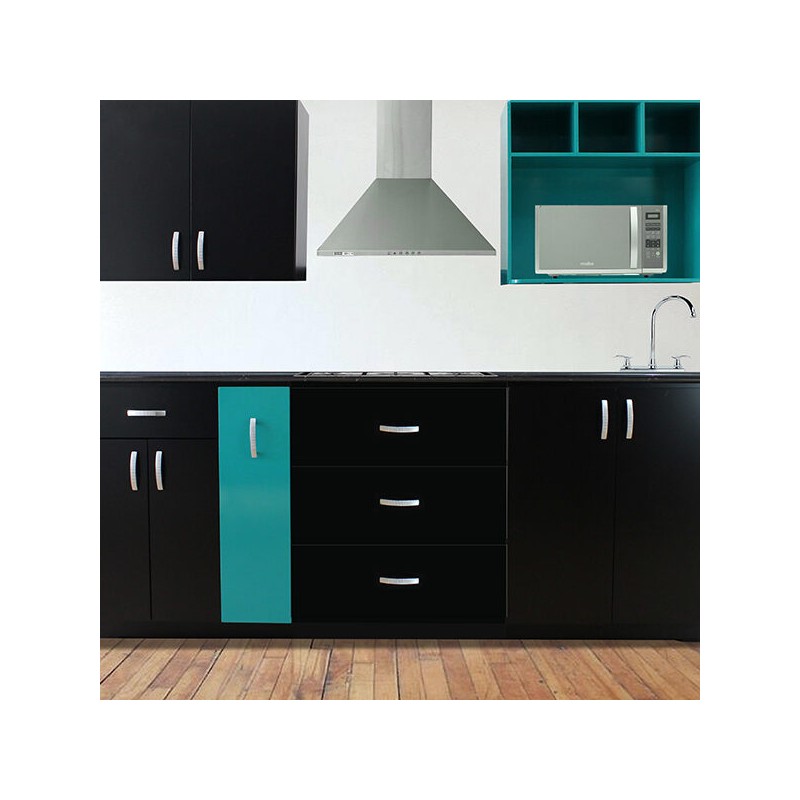 Cocina integral AMSTERDAM 2.10m diseñada para PARRILLA