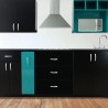 Cocina integral AMSTERDAM 2.10m diseñada para PARRILLA