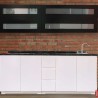 Cocina Integral BEIRUT 2.10m diseñada para PARRILLA