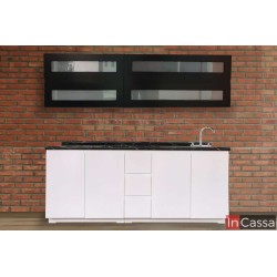 Cocina Integral BEIRUT 2.10m diseñada para PARRILLA