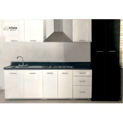 Cocina integral GUYANA 2.30m diseñada para PARRILLA