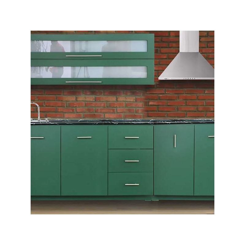 Cocina integral SUCEAVA 2.40m diseñada para PARRILLA