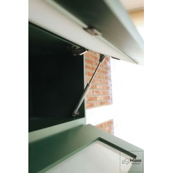 Cocina integral SUCEAVA 2.40m diseñada para PARRILLA